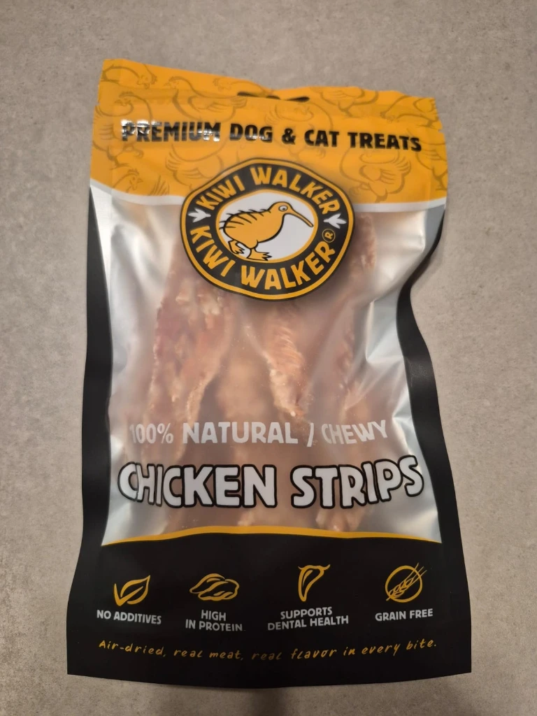Friandise KIWIWALKER Air dried Filet de poulet 100% naturel 100g