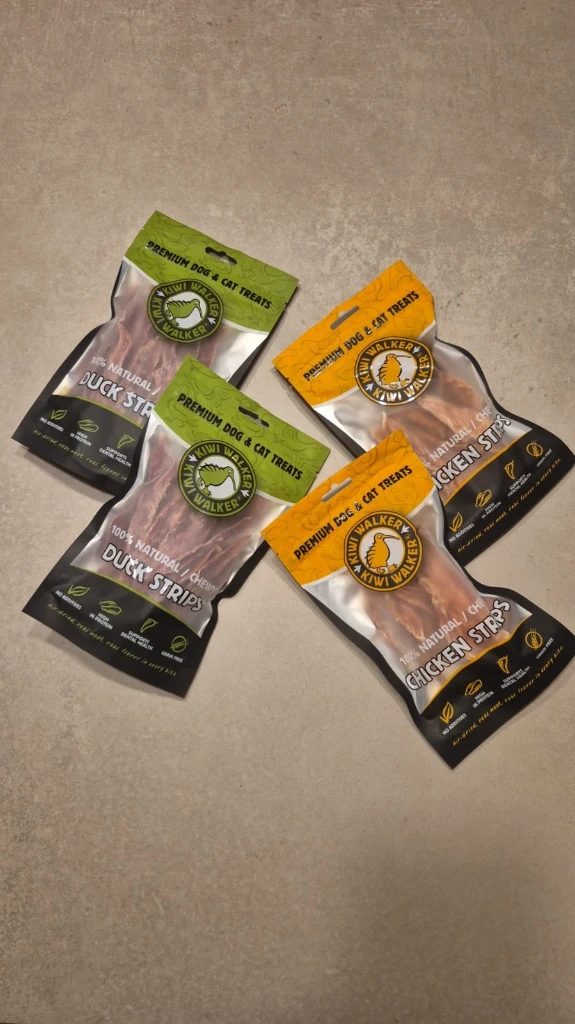 Friandise KIWIWALKER Mix Strips (4 X 100g)