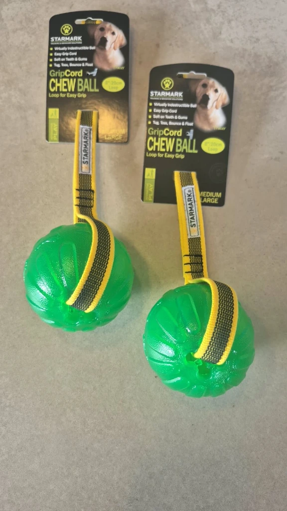 Chew Ball GripCord Starmark